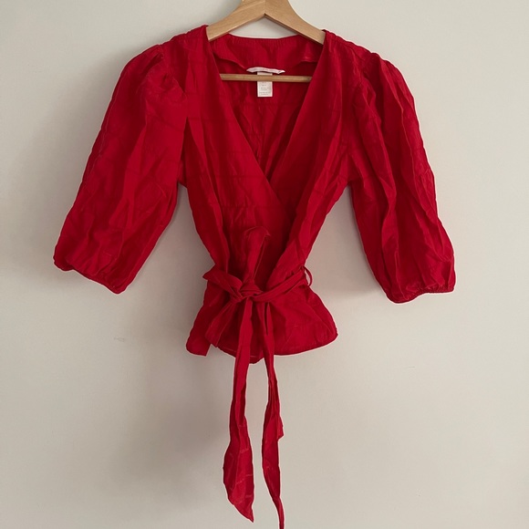 SOLD 2 FOR $25 DEAL! H&M wrap around tunic - Picture 1 of 5